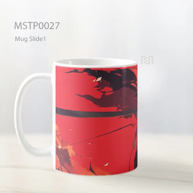Akaza Demon Slayer Mug MSTP0027 - All-side / Desain