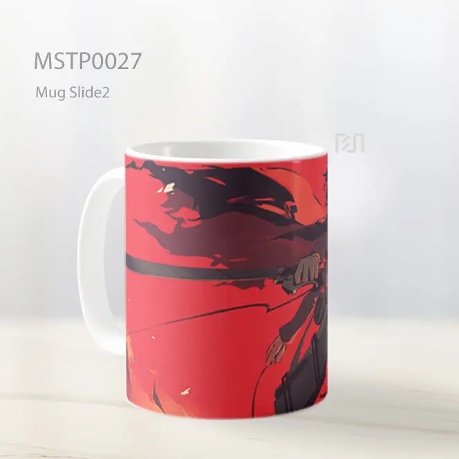 Akaza Demon Slayer Mug MSTP0027 - All-side / Desain