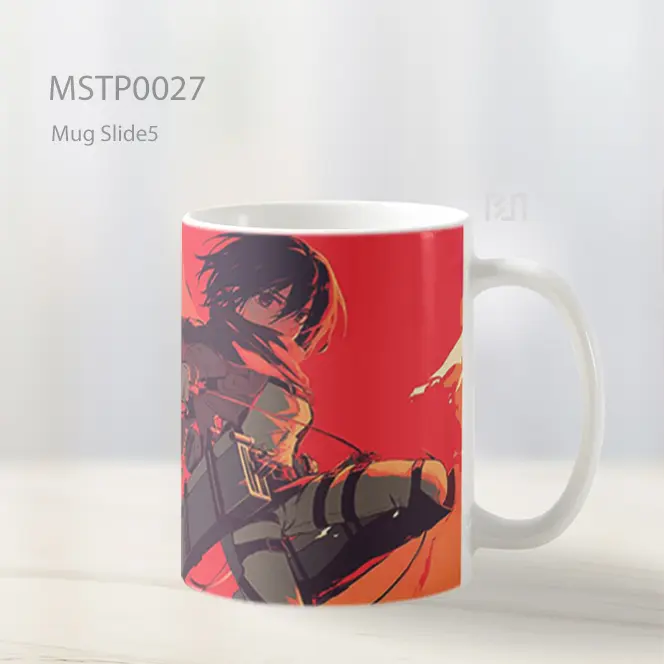 Akaza Demon Slayer Mug MSTP0027 - All-side / Desain