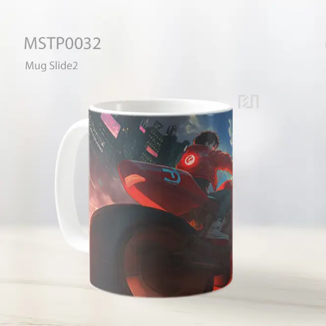 Akira Kaneda Motor Malam Kota Mug MSTP0032 - All-side / Desain