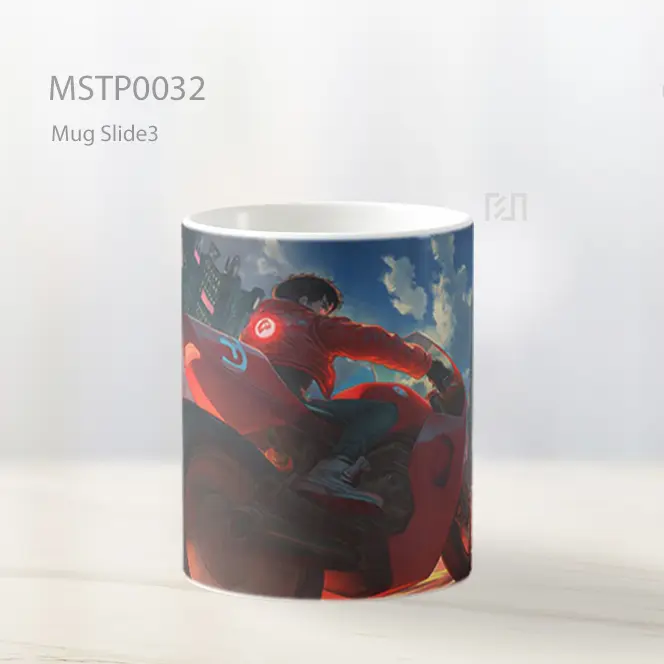 Akira Kaneda Motor Malam Kota Mug MSTP0032 - All-side / Desain
