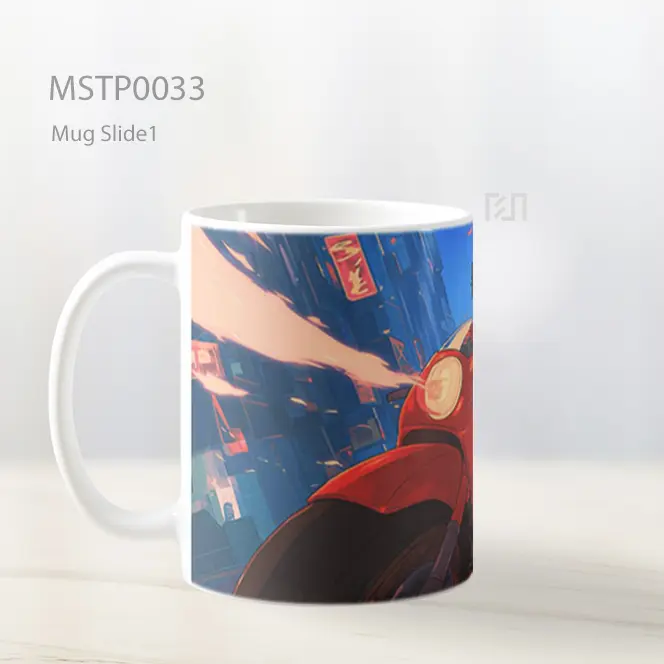 Akira Kaneda Motor Mug MSTP0033 - All-side / Desain