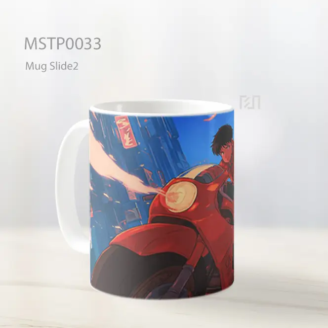 Akira Kaneda Motor Mug MSTP0033 - All-side / Desain