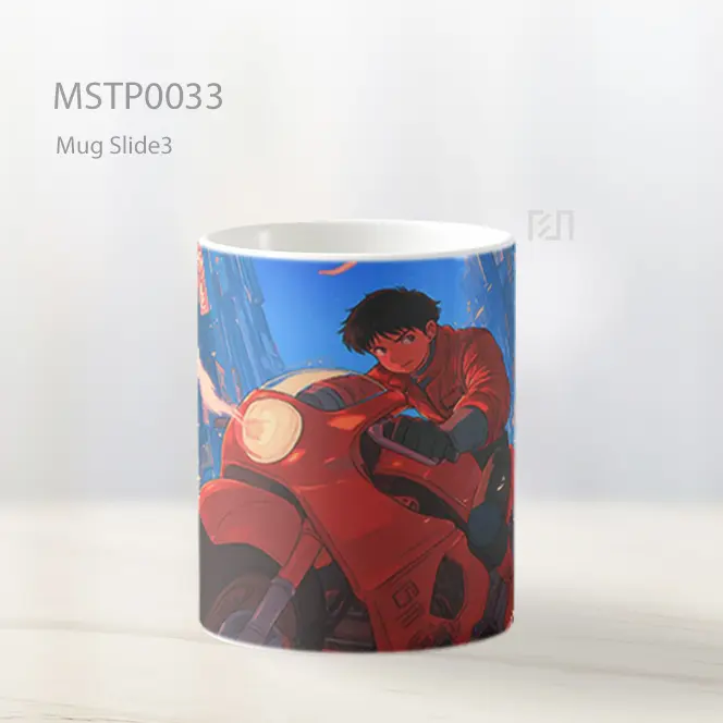Akira Kaneda Motor Mug MSTP0033 - All-side / Desain
