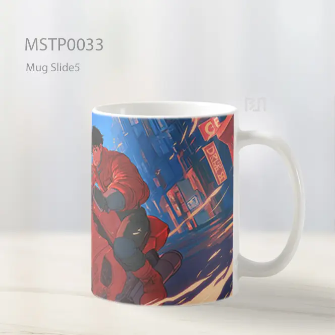 Akira Kaneda Motor Mug MSTP0033 - All-side / Desain