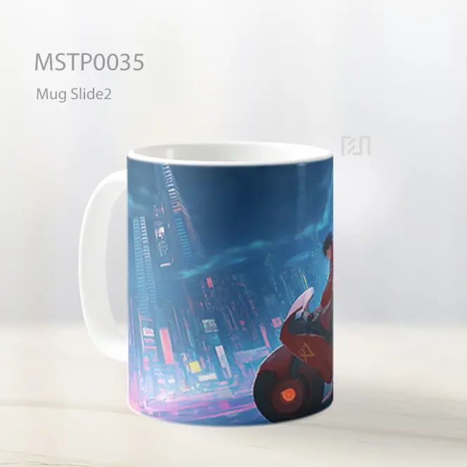 Akira Kota Malam Memikat Kaneda Mug MSTP0035 - All-side / Desain
