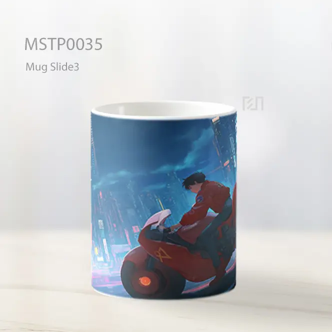 Akira Kota Malam Memikat Kaneda Mug MSTP0035 - All-side / Desain