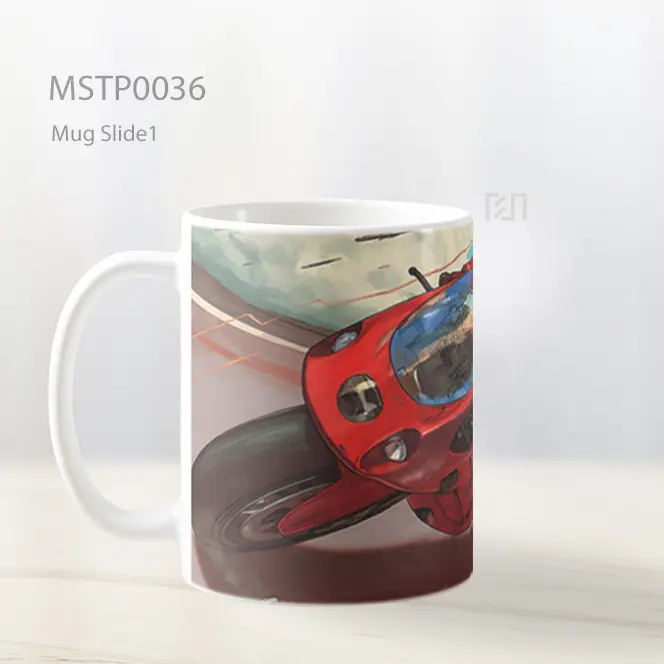 Akira Motor Aksi Mug MSTP0036 - All-side / Desain