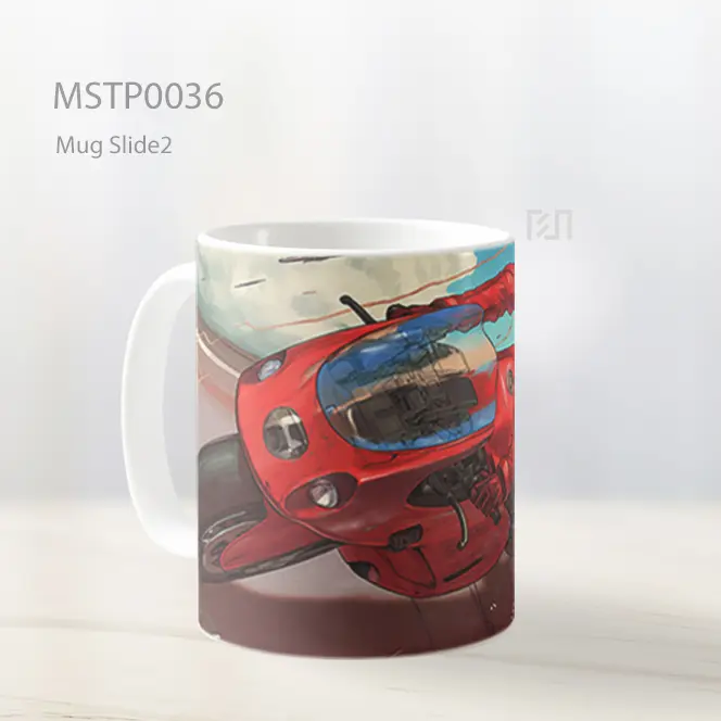 Akira Motor Aksi Mug MSTP0036 - All-side / Desain