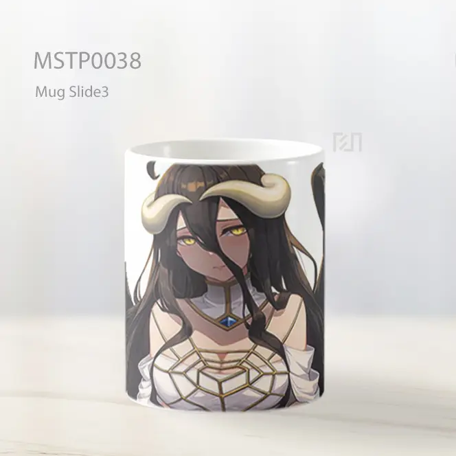 Albedo Overlord Anime Character Mug MSTP0038 - All-side / Desain