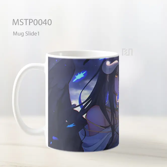 Albedo Overlord Anime Mug MSTP0040 - All-side / Desain