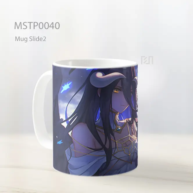 Albedo Overlord Anime Mug MSTP0040 - All-side / Desain