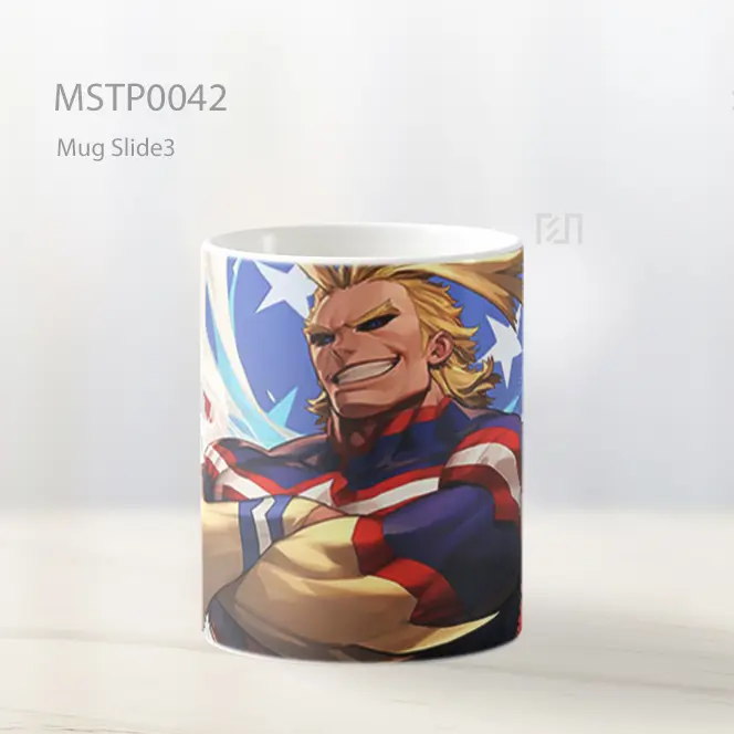 All Might My Hero Academia Bendera Usa Mug MSTP0042 - All-side / Desain