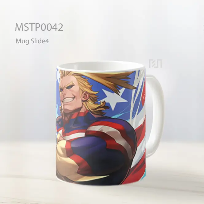 All Might My Hero Academia Bendera Usa Mug MSTP0042