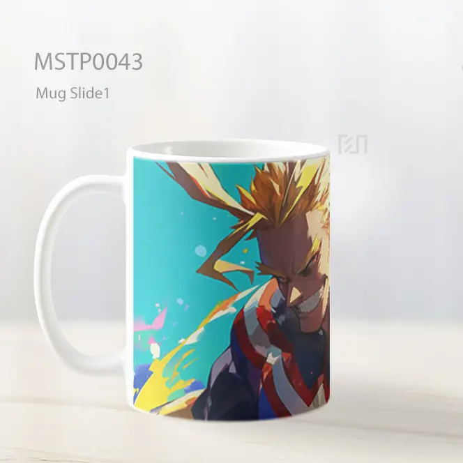 All Might My Hero Academia Mug MSTP0043 - All-side / Desain