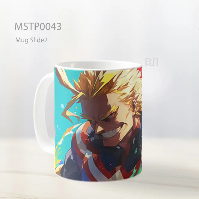 All Might My Hero Academia Mug MSTP0043 - All-side / Desain