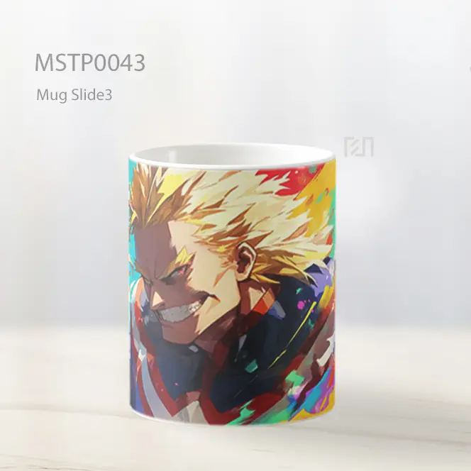 All Might My Hero Academia Mug MSTP0043 - All-side / Desain