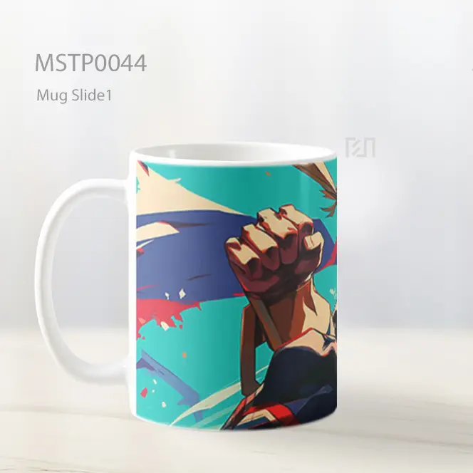 All Might Pose Heroik Mha Mug MSTP0044 - All-side / Desain