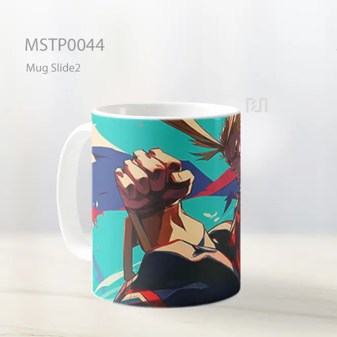 All Might Pose Heroik Mha Mug MSTP0044 - All-side / Desain