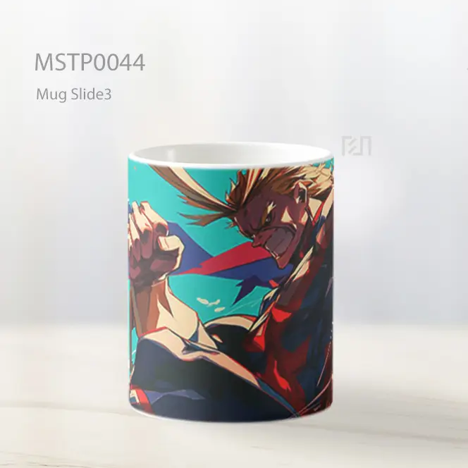 All Might Pose Heroik Mha Mug MSTP0044 - All-side / Desain