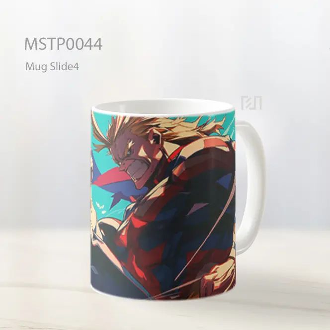 All Might Pose Heroik Mha Mug MSTP0044