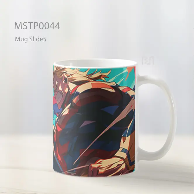 All Might Pose Heroik Mha Mug MSTP0044 - All-side / Desain