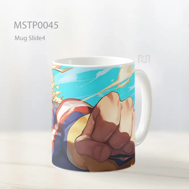 All Might Punch My Hero Academia Mug MSTP0045
