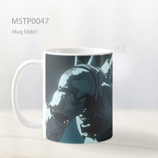 Alphonse Elric Merenung Cahaya Bulan Mug MSTP0047 - All-side / Desain