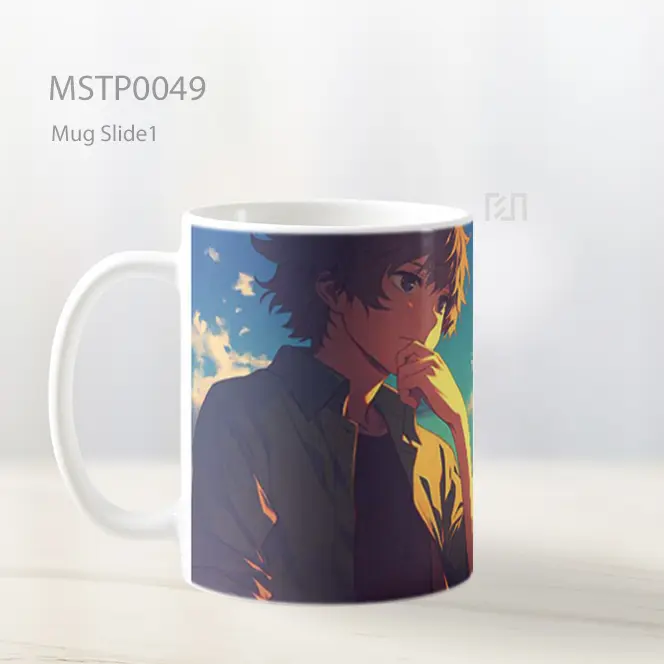 Anak Anime Berkhayal Mug MSTP0049 - All-side / Desain