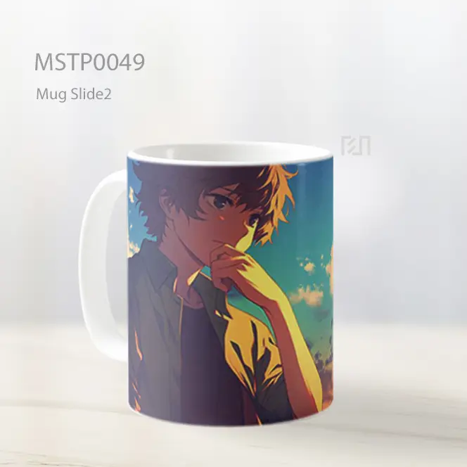 Anak Anime Berkhayal Mug MSTP0049 - All-side / Desain