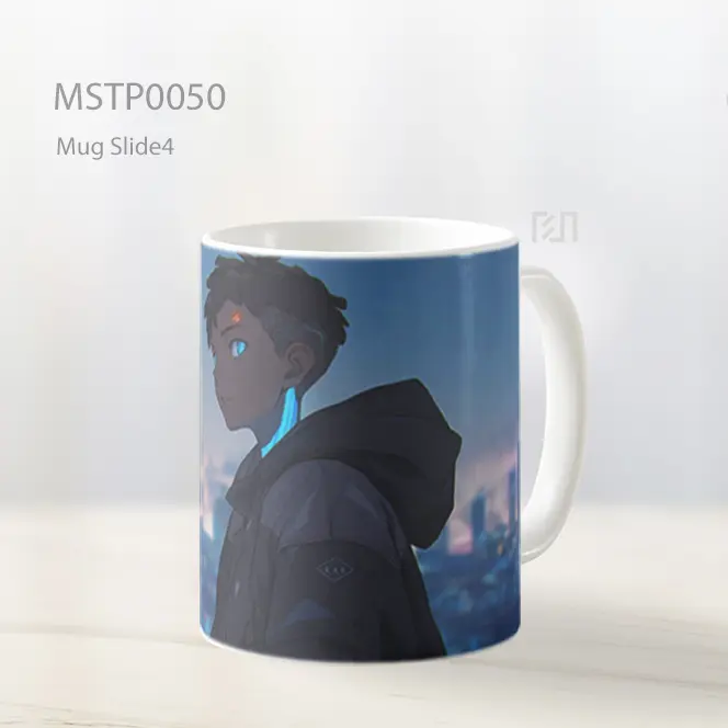 Anak Anime Cyberpunk Kota Mug MSTP0050