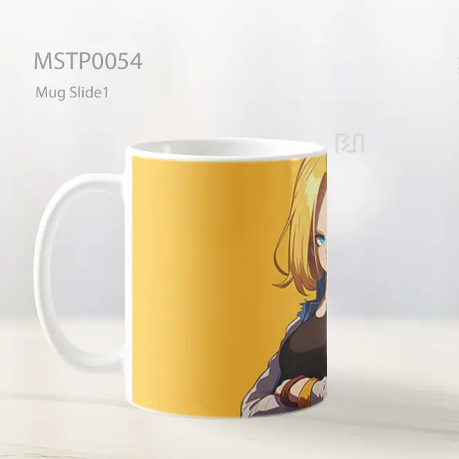 Android 18 Dragon Ball Mug MSTP0054 - All-side / Desain
