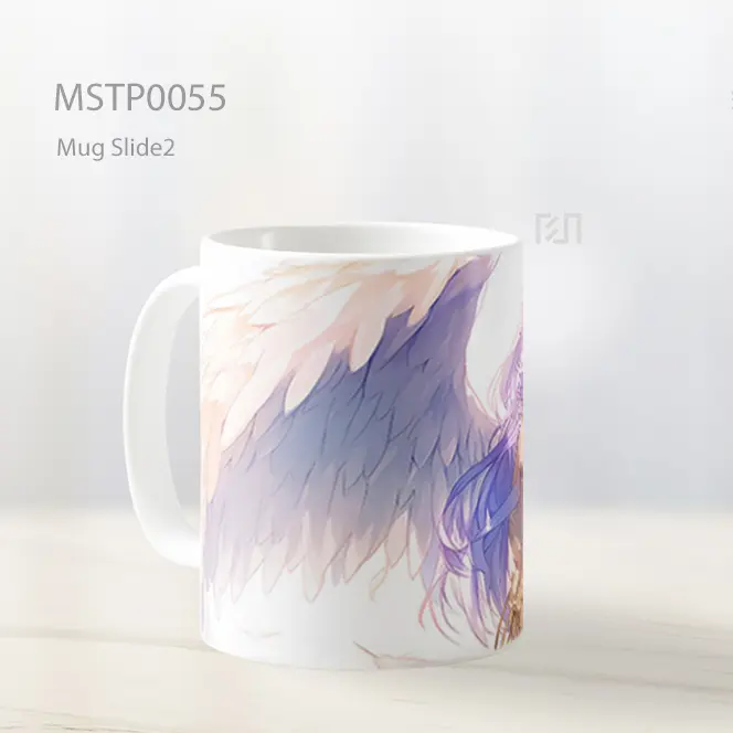 Angel Beats Kanade Tachibana Dengan Sayap Mug MSTP0055 - All-side / Desain