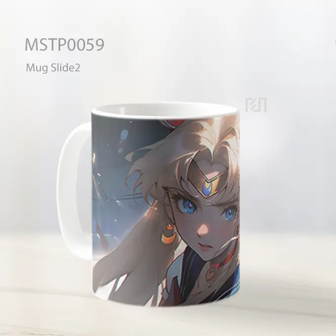 Anime Aesthetic Sailor Moon Mug MSTP0059 - All-side / Desain