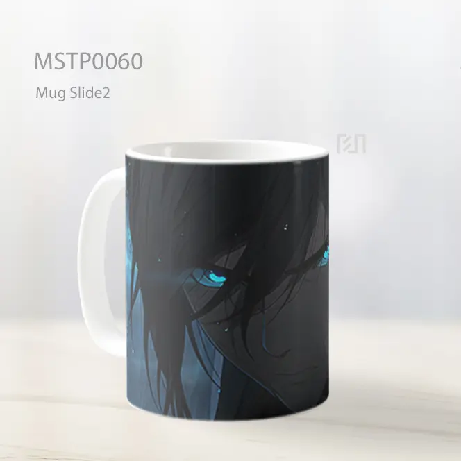 Anime Anak Laki Laki Mata Biru Bersinar Mug MSTP0060 - All-side / Desain