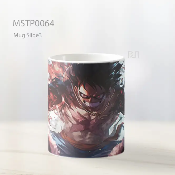 Anime Battle Scene Mug MSTP0064 - All-side / Desain