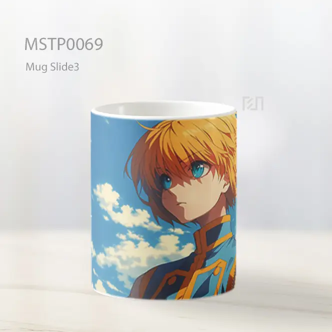 Anime Boy With Sword Mug MSTP0069 - All-side / Desain