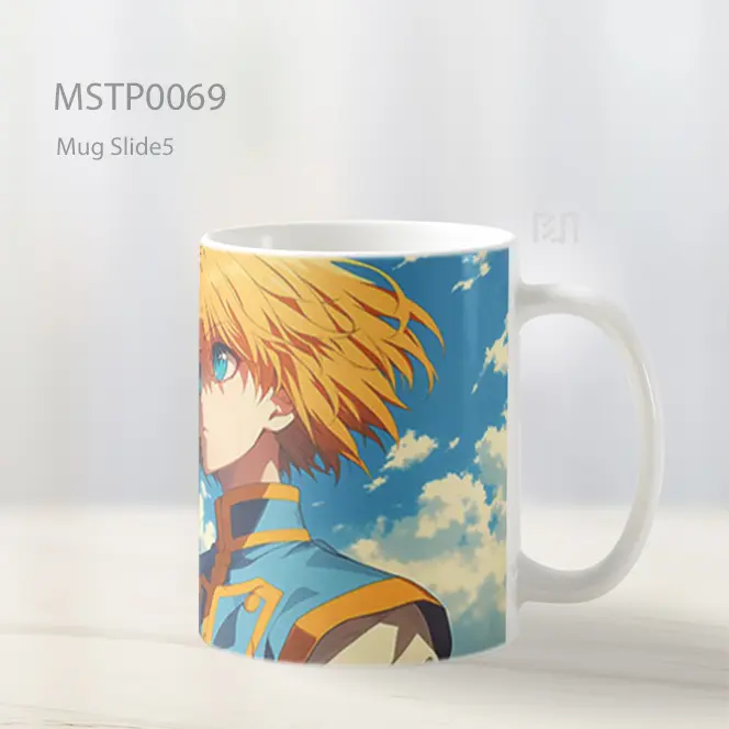 Anime Boy With Sword Mug MSTP0069 - All-side / Desain