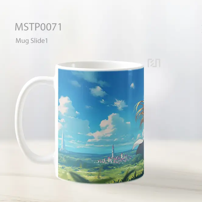 Anime Couple Landscape Mug MSTP0071 - All-side / Desain