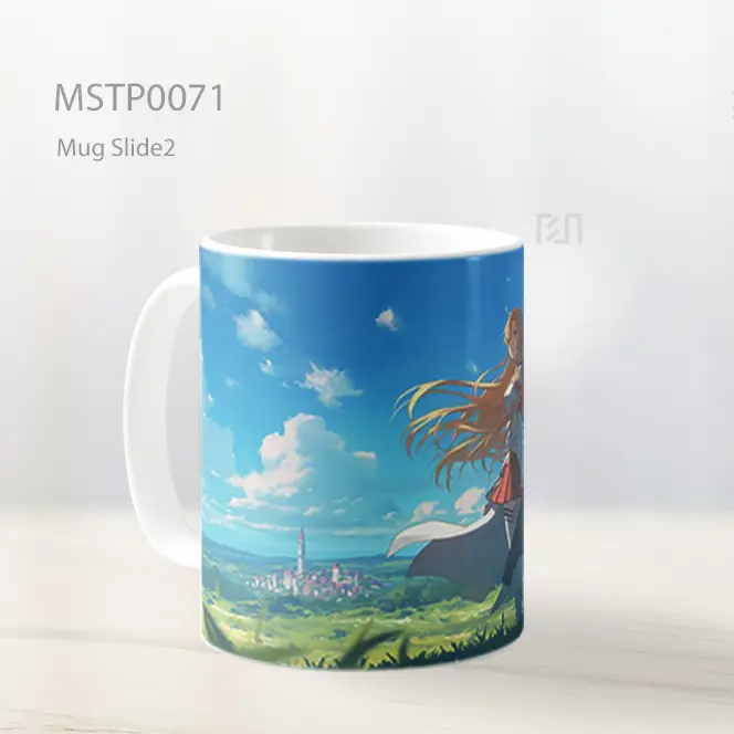 Anime Couple Landscape Mug MSTP0071 - All-side / Desain