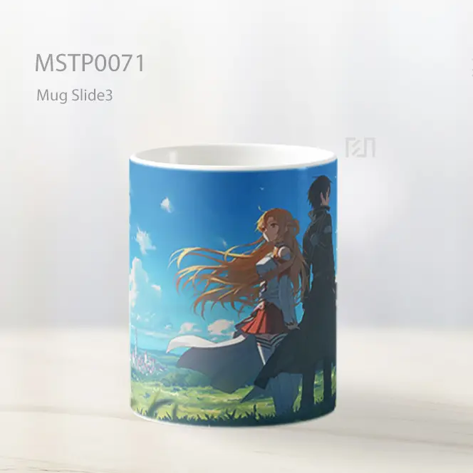 Anime Couple Landscape Mug MSTP0071 - All-side / Desain