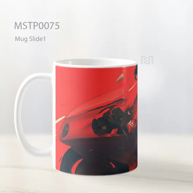 Anime Dark Sword Fighter Mug MSTP0075 - All-side / Desain
