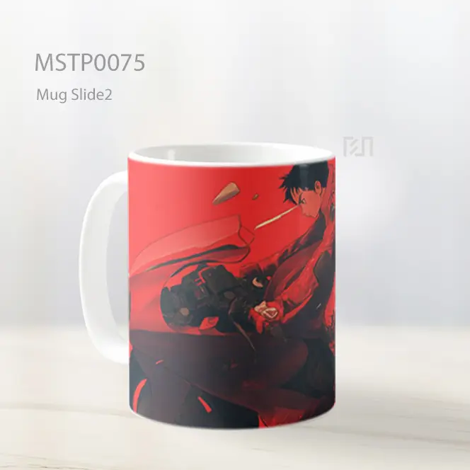 Anime Dark Sword Fighter Mug MSTP0075 - All-side / Desain