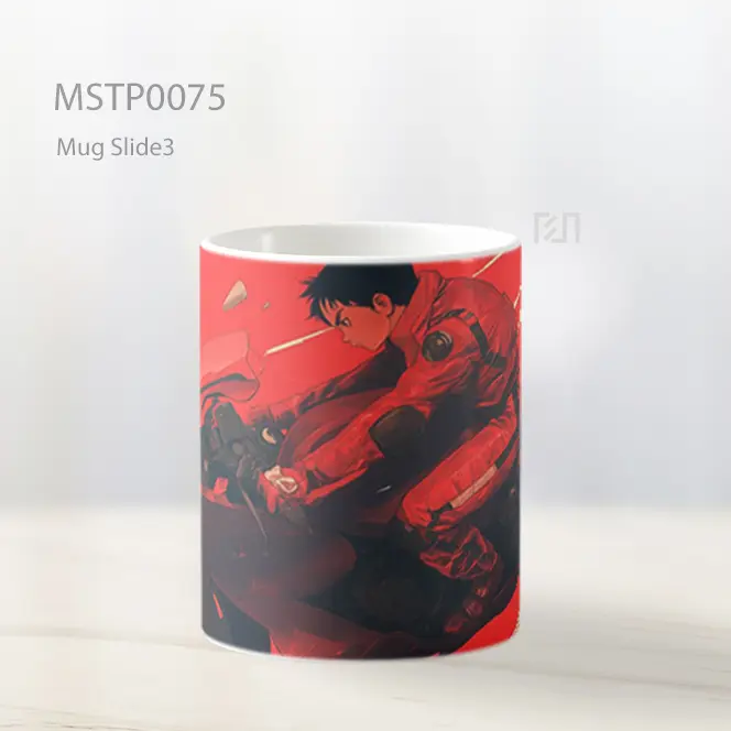 Anime Dark Sword Fighter Mug MSTP0075 - All-side / Desain