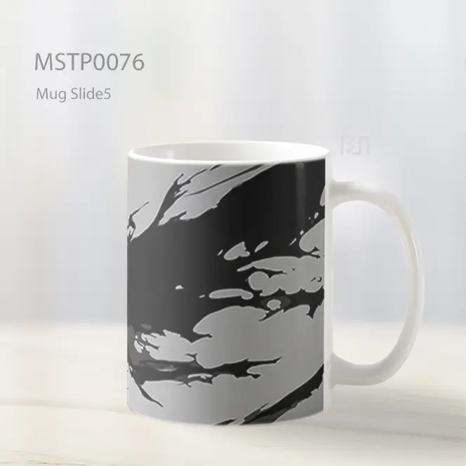 Anime Dark Warrior Silhouette Scene Mug MSTP0076 - All-side / Desain