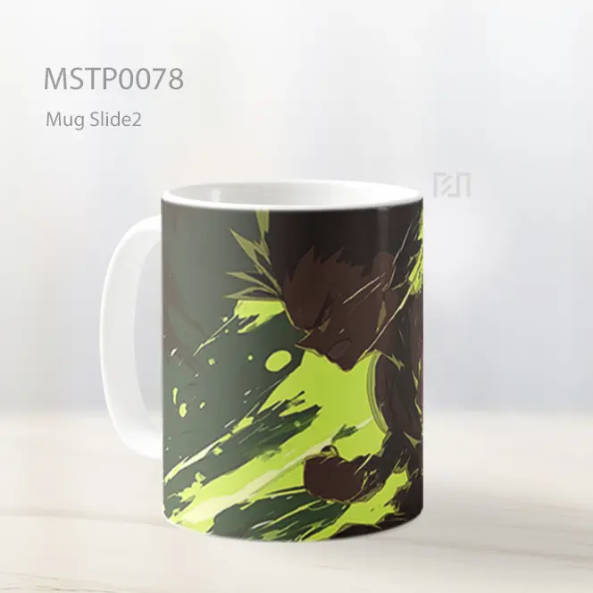 Anime Dark Warrior Mug MSTP0078 - All-side / Desain