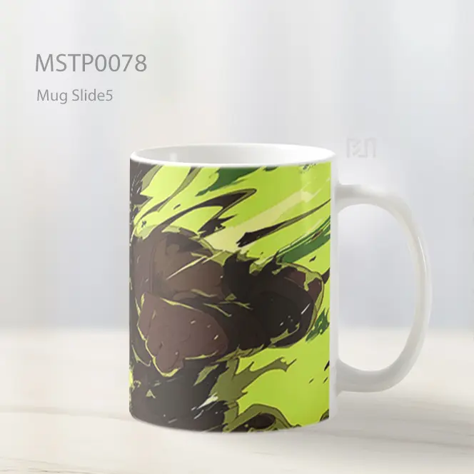 Anime Dark Warrior Mug MSTP0078 - All-side / Desain