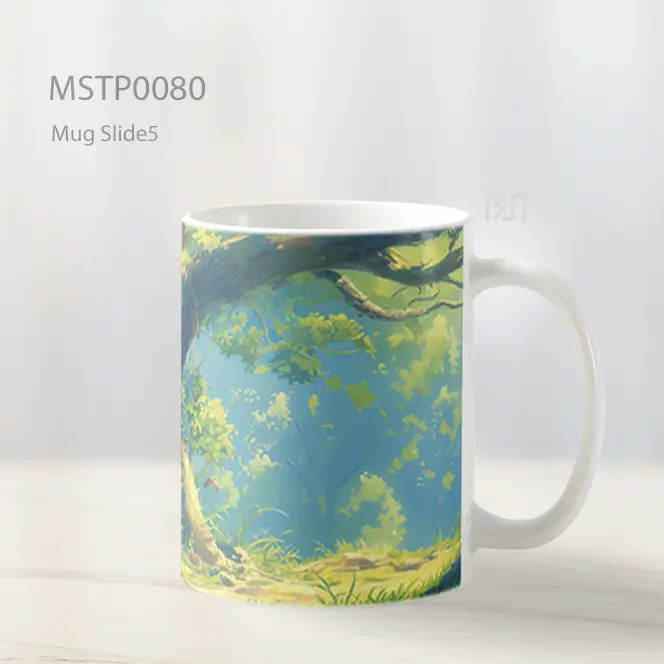 Anime Fantasy Forest Mug MSTP0080 - All-side / Desain