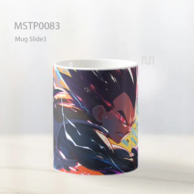 Anime Fire Battle Scene Mug MSTP0083 - All-side / Desain