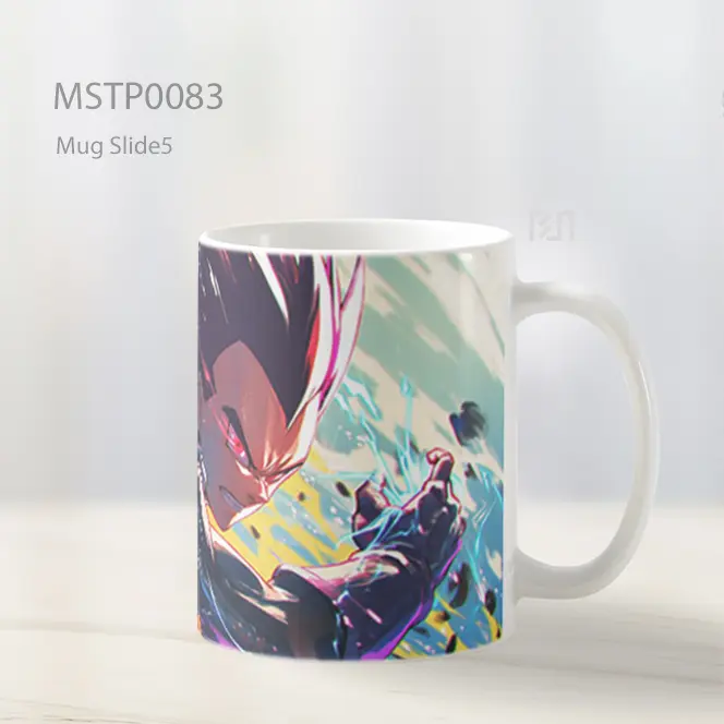 Anime Fire Battle Scene Mug MSTP0083 - All-side / Desain